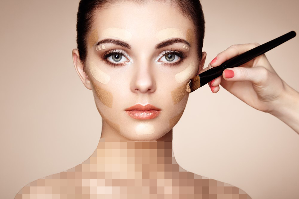 دلایل ماسیدن کرم پودر روی صورت