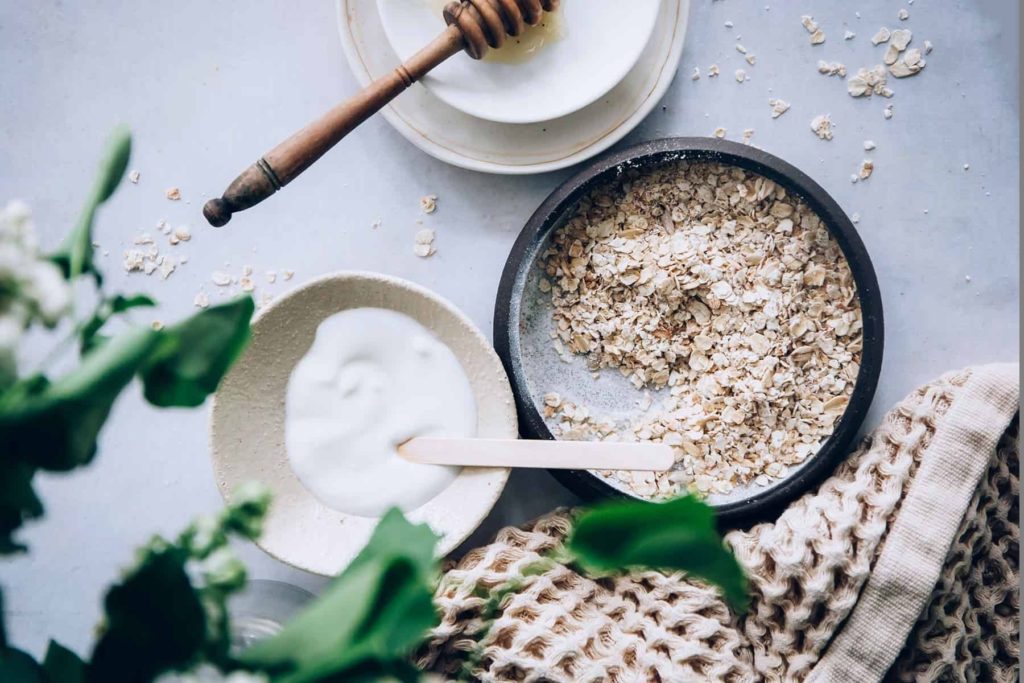 تهیه ماسک جو پرک و جوش شیرین