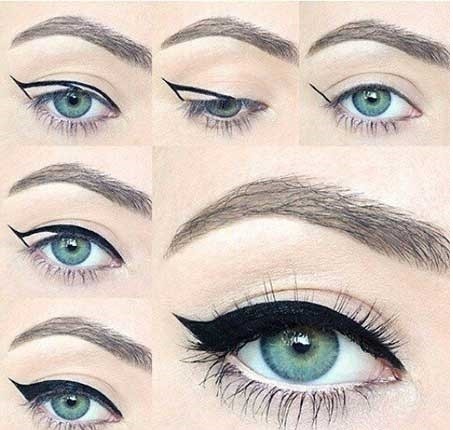 چگونه خط چشم بکشیم