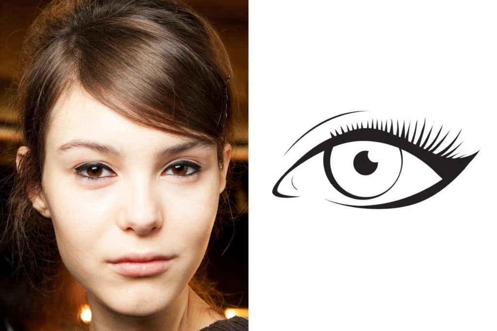 آموزش کشیدن خط چشم مناسب چشم بادامی