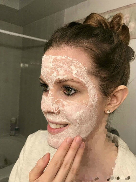 اسکراب نمک دریا و جوش شیرین