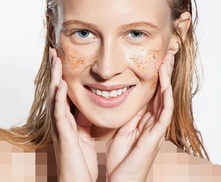 اسکراب خانگی قهوه