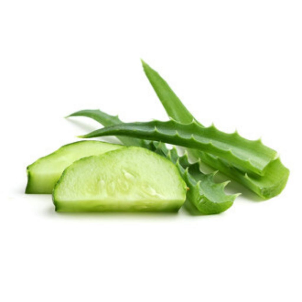 رفع لاغری صورت با ماسک خیار