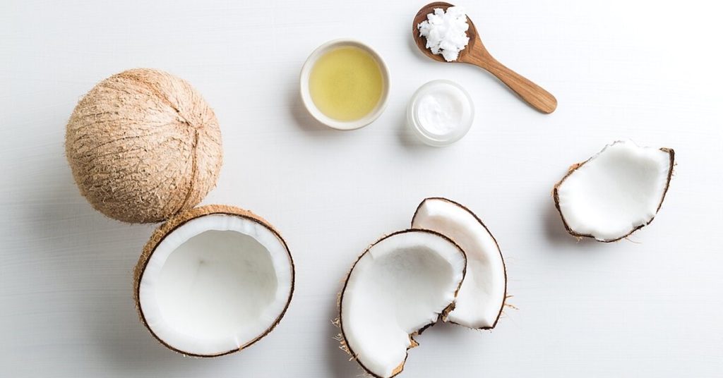 ضد لک خانگی روغن نارگیل