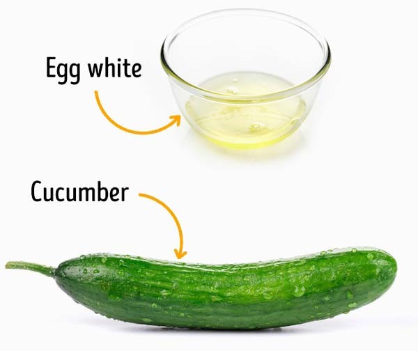 درمان جوش صورت با ماسک خیار