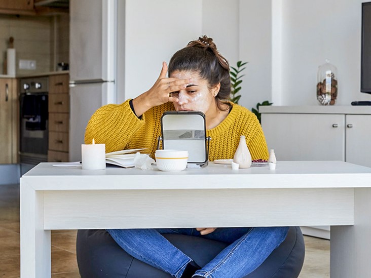 اسکراب نمک دریا و جوش شیرین