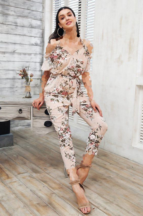 جامپ‌سوت فلورال