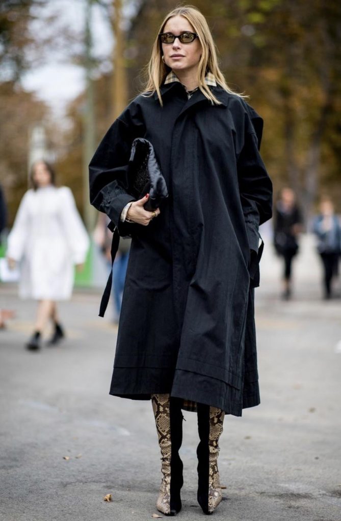 ست کردن مانتو مشکی