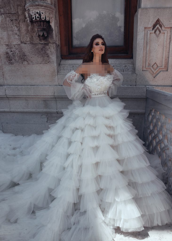 لباس عروس ترک، برند dovita bridal