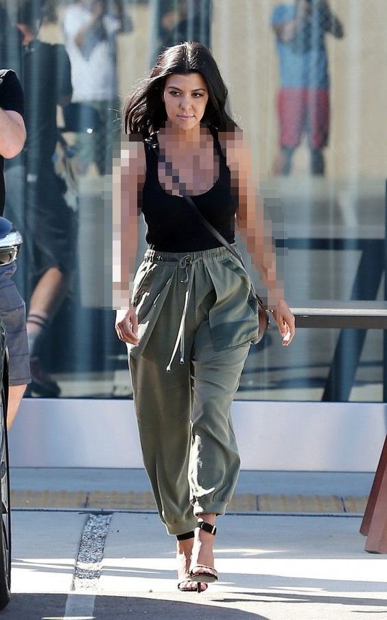 شلوار اسلش گت دار ساده