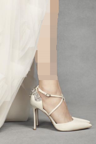 کفش عروس بند دار