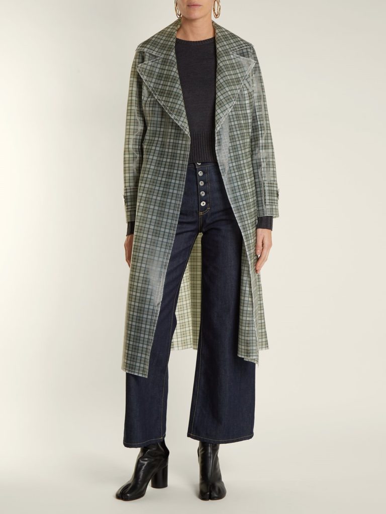 مدل جدید بارانی چهارخونه