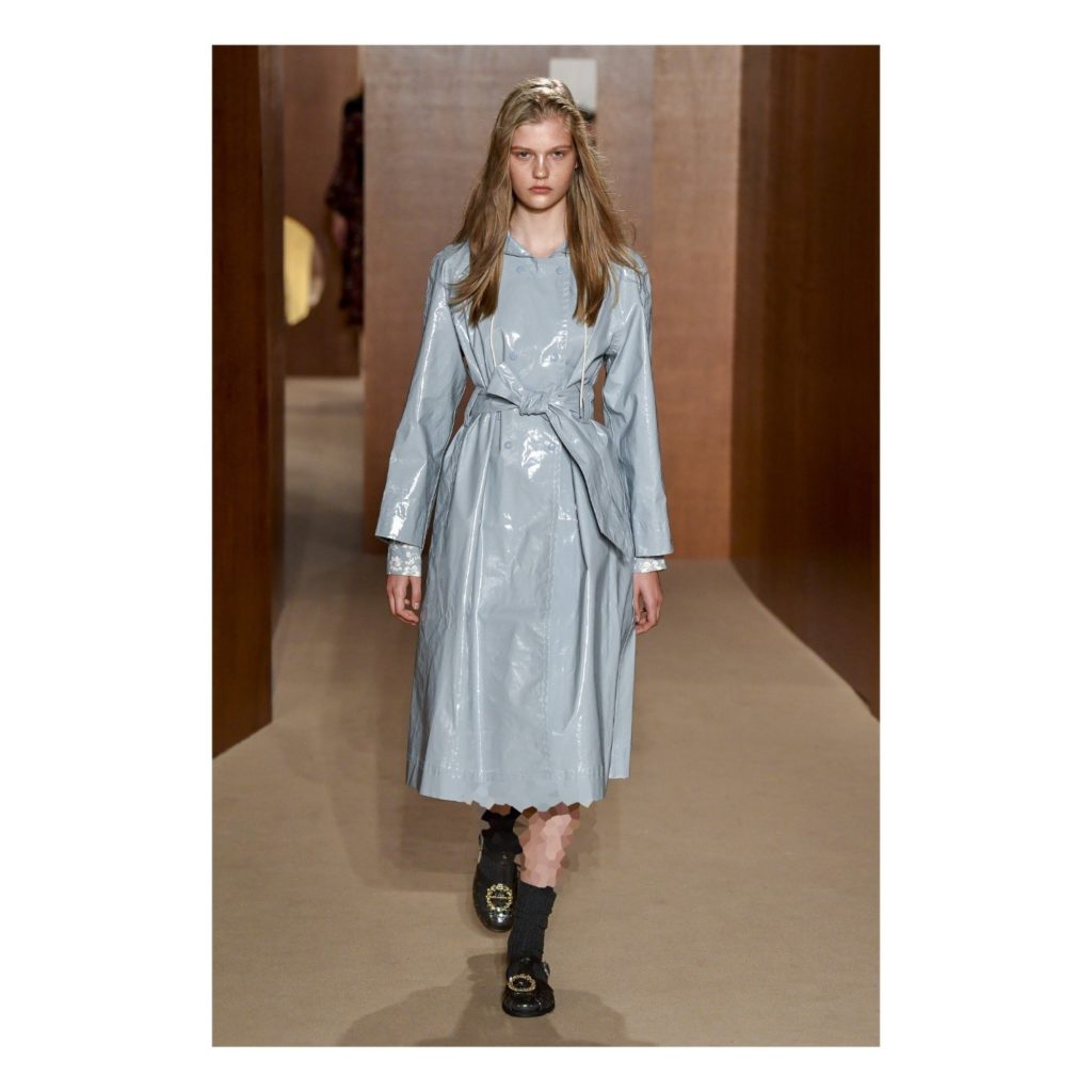 مدل جدید بارانی آبی روشن