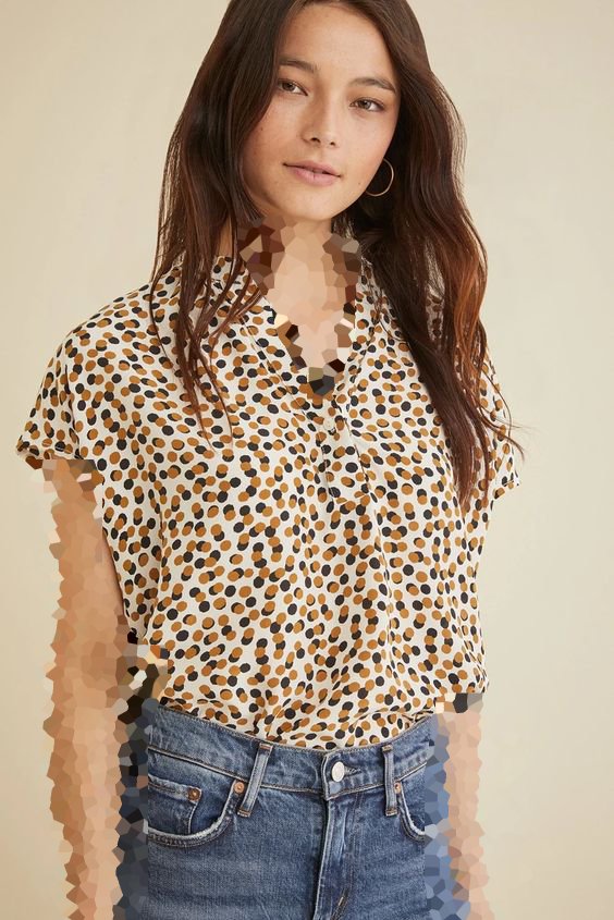 مدل جدید بلوز طرحدار دخترانه و زنانه