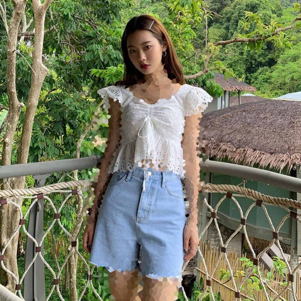 مدل جدید بلوز گیپور دخترانه و زنانه