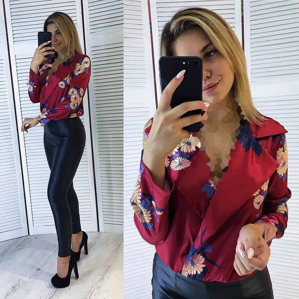 مدل جدید بلوز گلدار دخترانه و زنانه