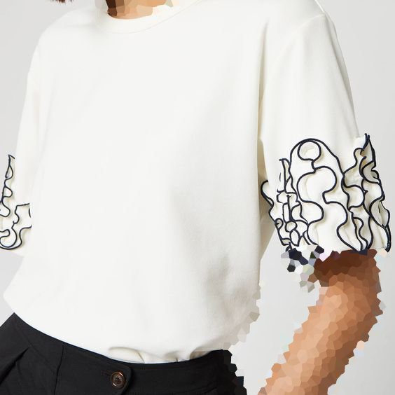 مدل بلوز سفید