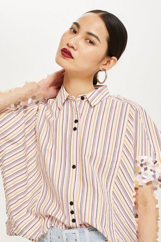 مدل جدید بلوز راه راه