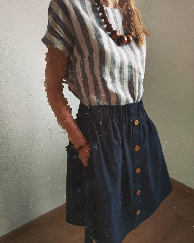 مدل بلوز راه راه زنانه و دخترانه