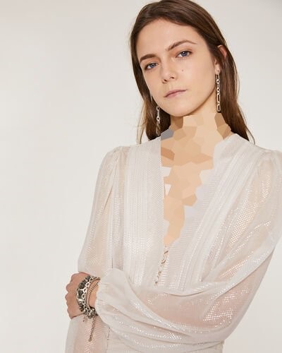 مدل جدید بلوز ترنسپرنت برند IRO