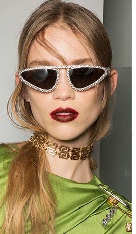 مدل جدید عینک مثلثی برند Versace