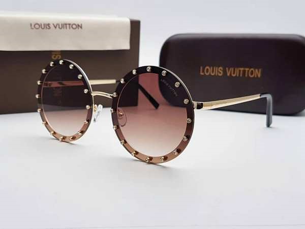 مدل جدید عینک گرد برند Louis Vuitton