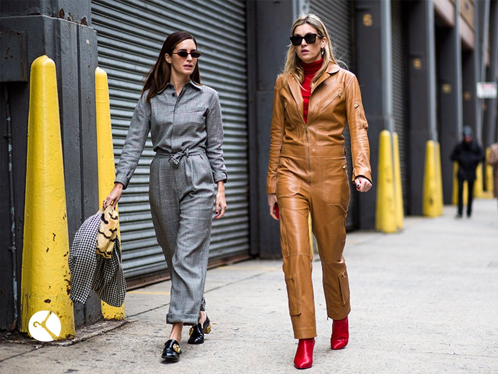 استایل پاییزی با پوشیدن لباس سرهمی(OVERALL)