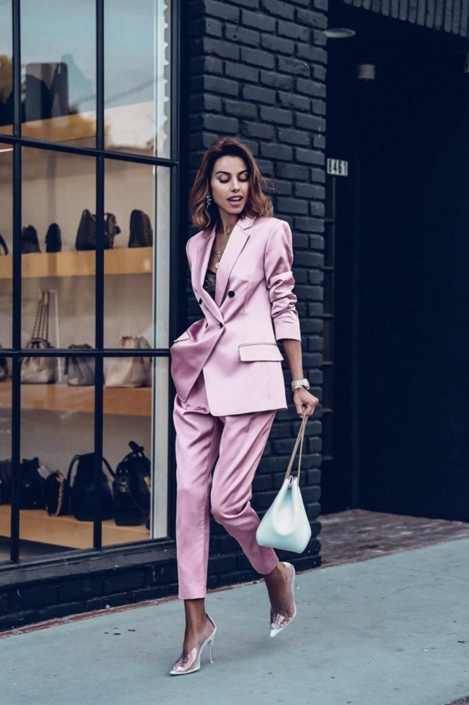 ست مونوکروم صورتی