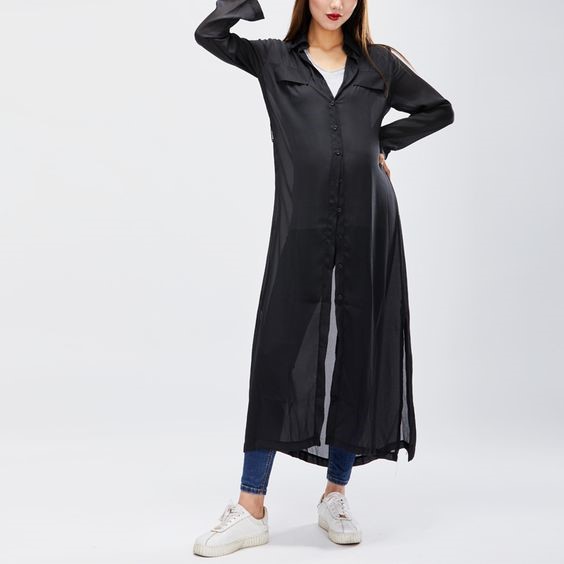 مدل مانتو بارداری 2019 و 98: مدل‌های بلند